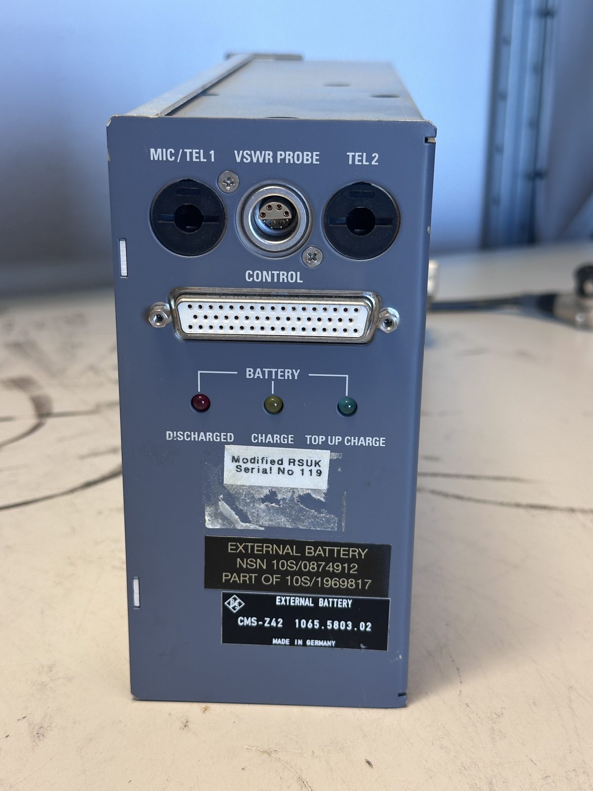 Rohde & Schwarz CMS-Z42 External Battery CMS