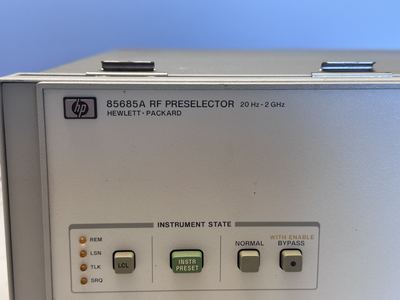 HP 85685A RF Preselector 20Hz -2GHz – Bild 2