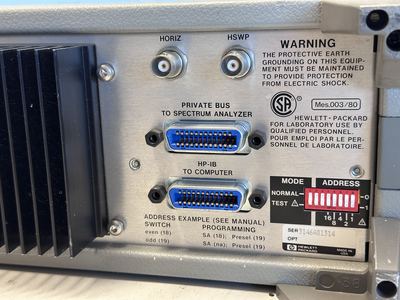 HP 85685A RF Preselector 20Hz -2GHz – Bild 6